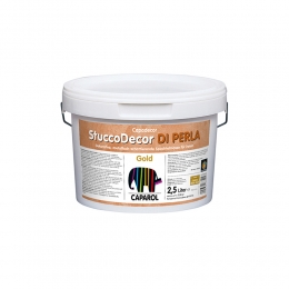 StuccoDecor Di Perla Gold - Masa de spaclu decorativa pentru interior, cu aspect metalic perlat